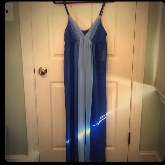 Oscar de la Renta Dresses & Skirts - SOLD Oscar de la Renta Blue Ombre  Slip Dress NWT